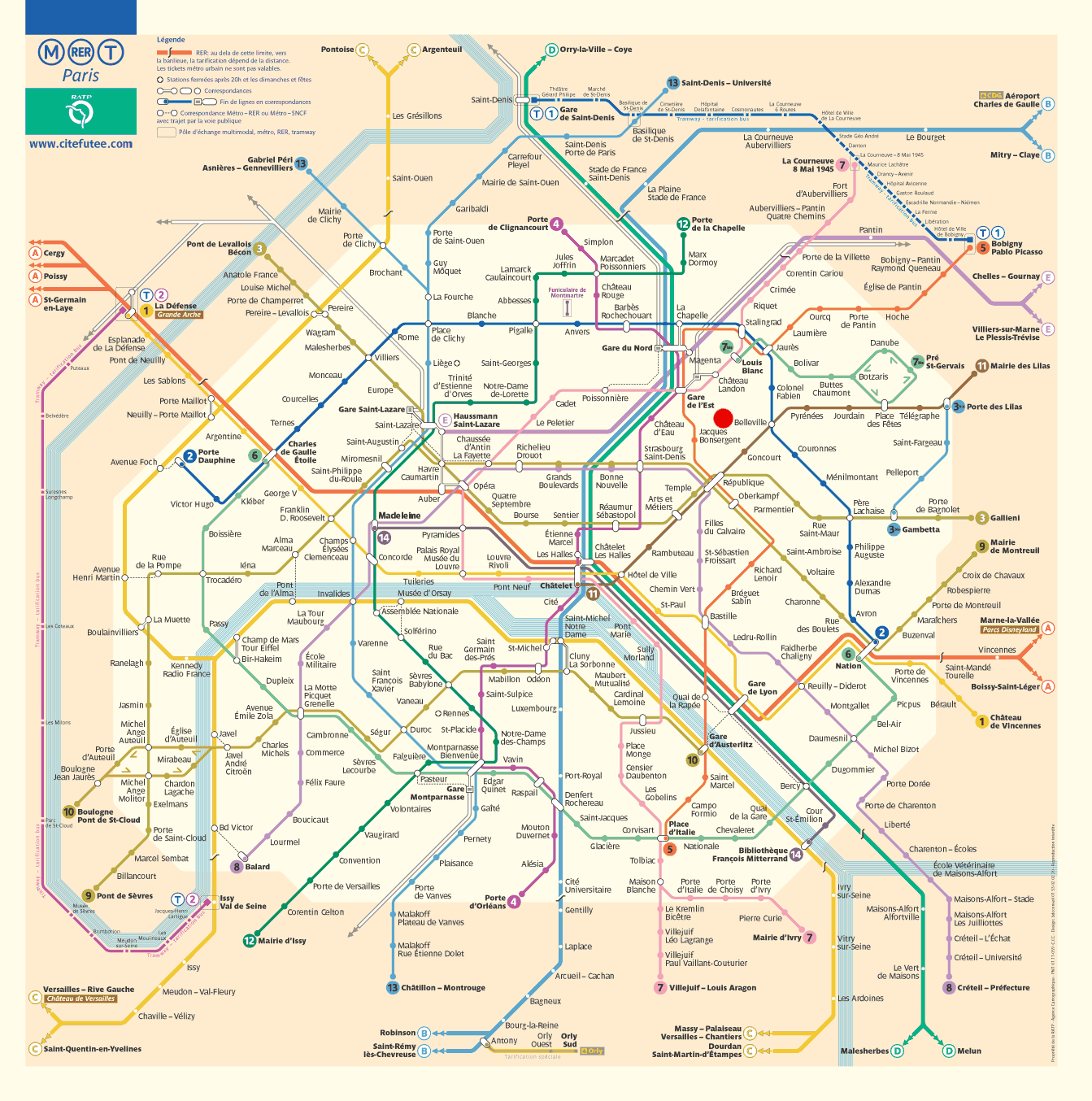 metro parigi